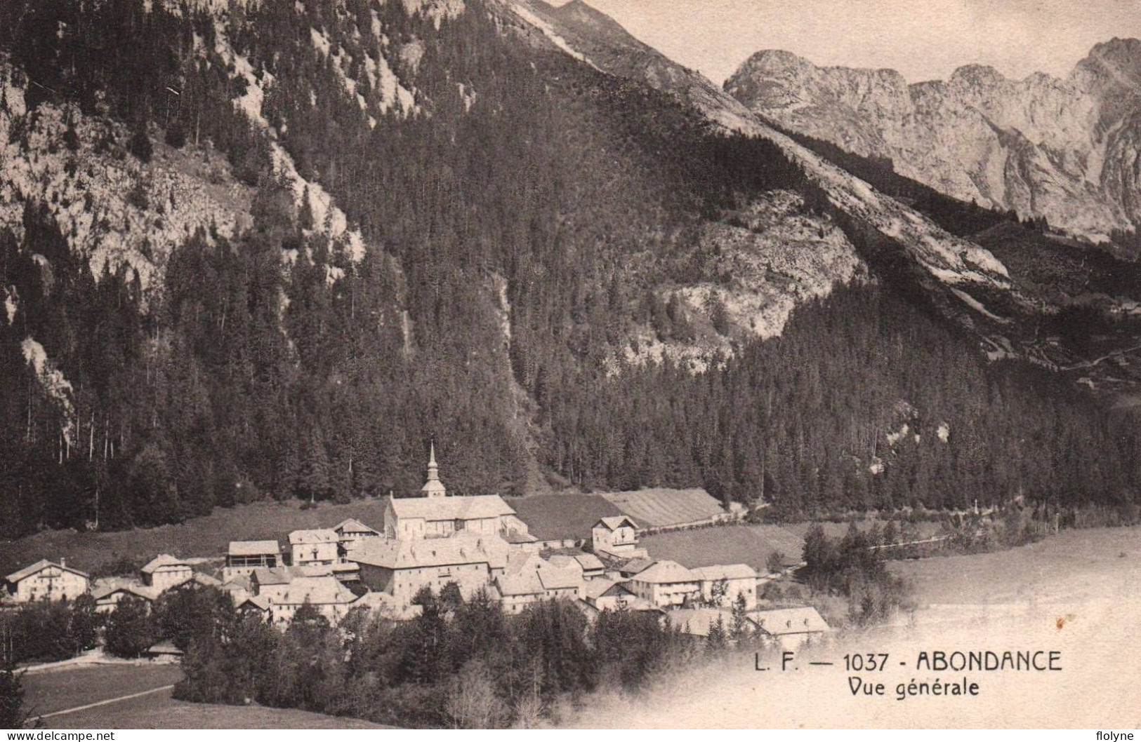 Abondance - Vue Générale Du Village - Abondance