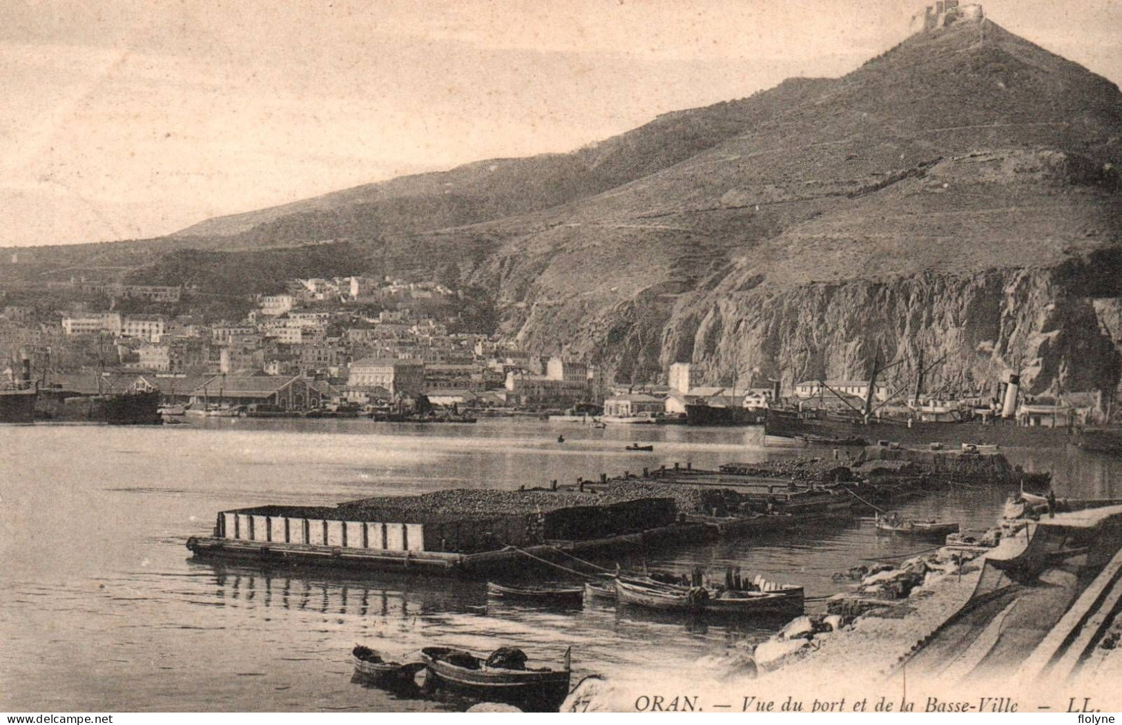 Oran - Vue Du Port Et De La Basse Ville - Algérie Algeria - Oran