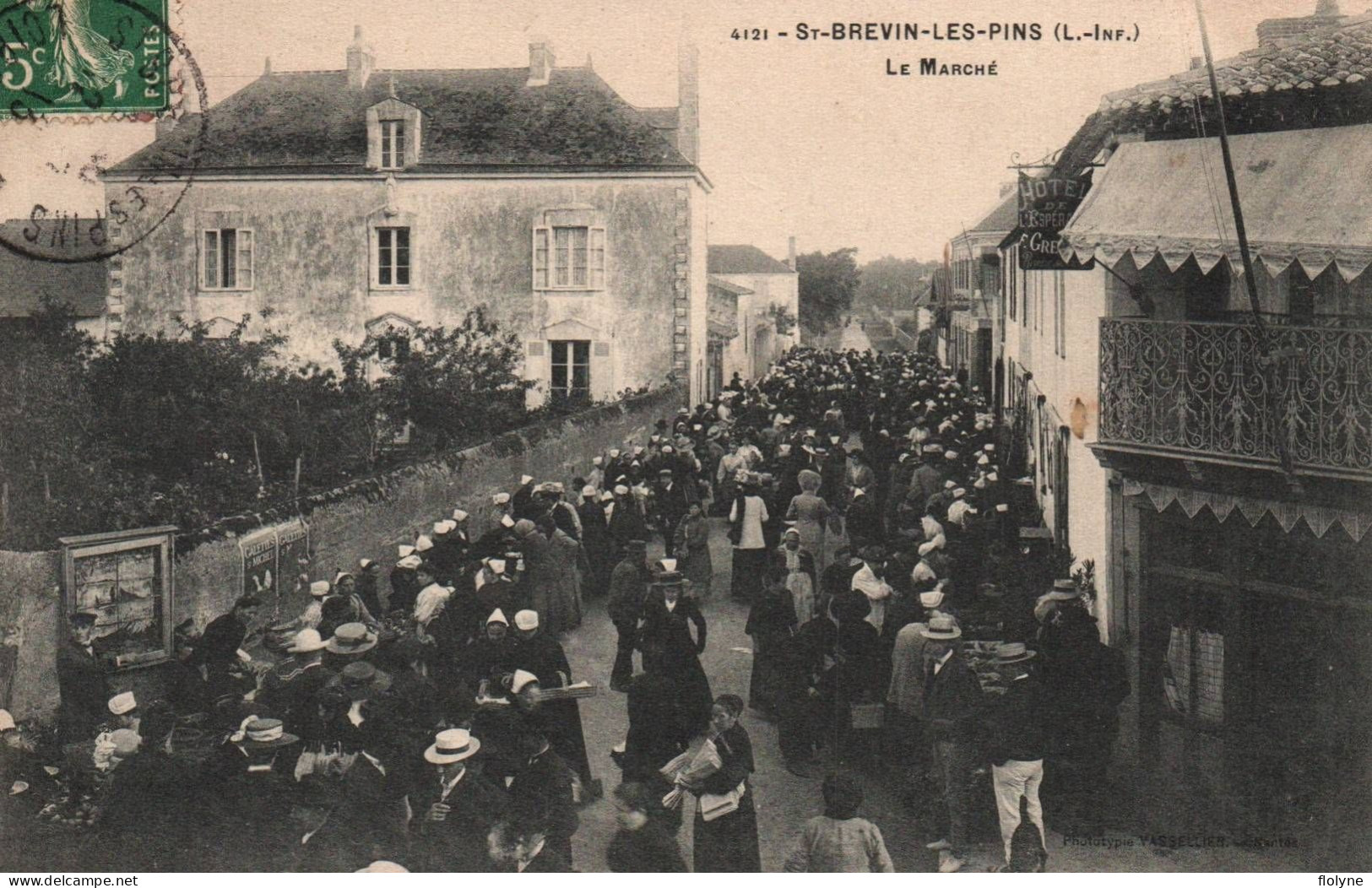 Saint Brévin Les Pins - Rue Et Le Marché - Foire - Saint-Brevin-les-Pins