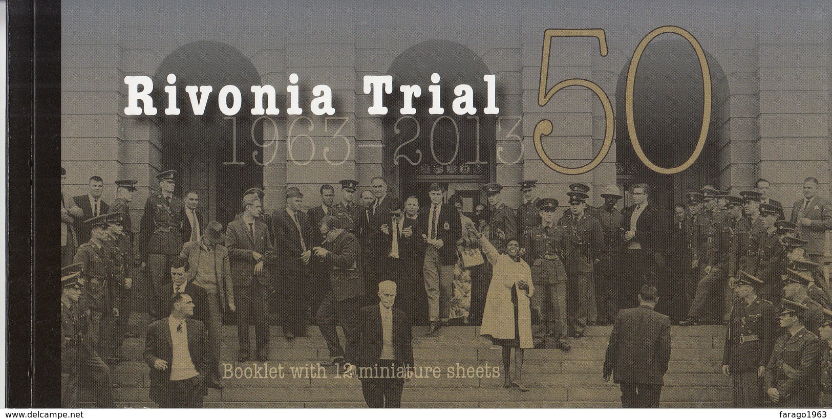 2013 South Africa Rivonia Trial Complete Booklet Unexploded MNH - Nuovi