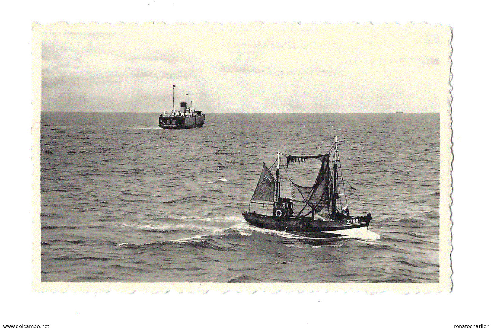 Retour De Pêche.Bateaux. - Zeebrugge