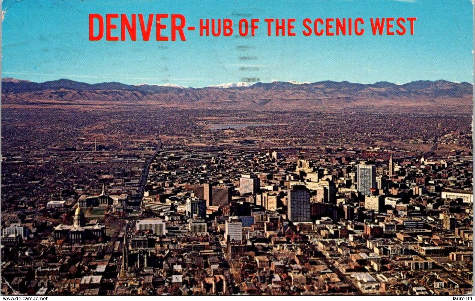 11-7-2023 (1 S 41) USA (posted To France 1966) Denver - Denver