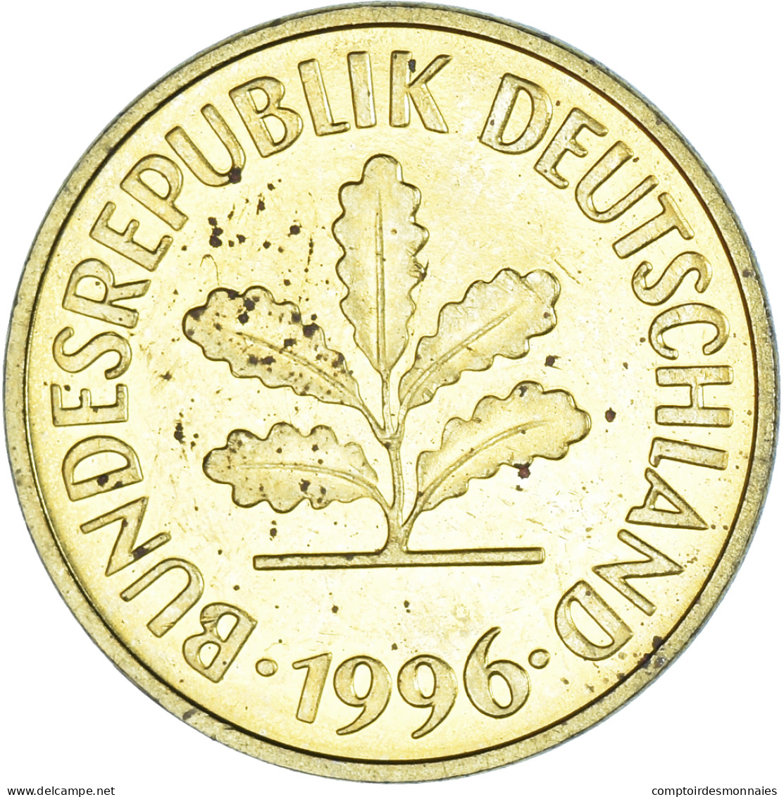 Monnaie, République Fédérale Allemande, 5 Pfennig, 1996 - 5 Pfennig