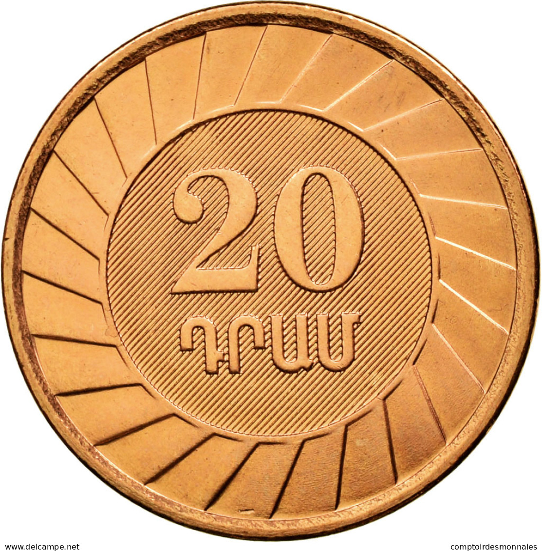 Monnaie, Armenia, 20 Dram, 2003, SPL, Copper Plated Steel, KM:93 - Arménie