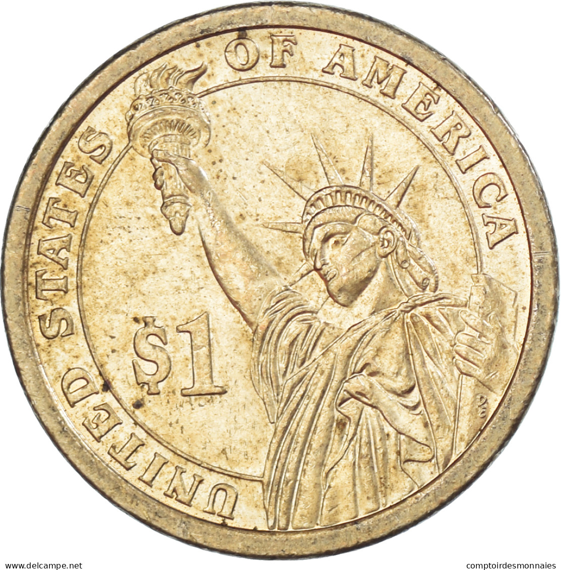 Monnaie, États-Unis, Dollar, Undated - 2007-…: Presidents