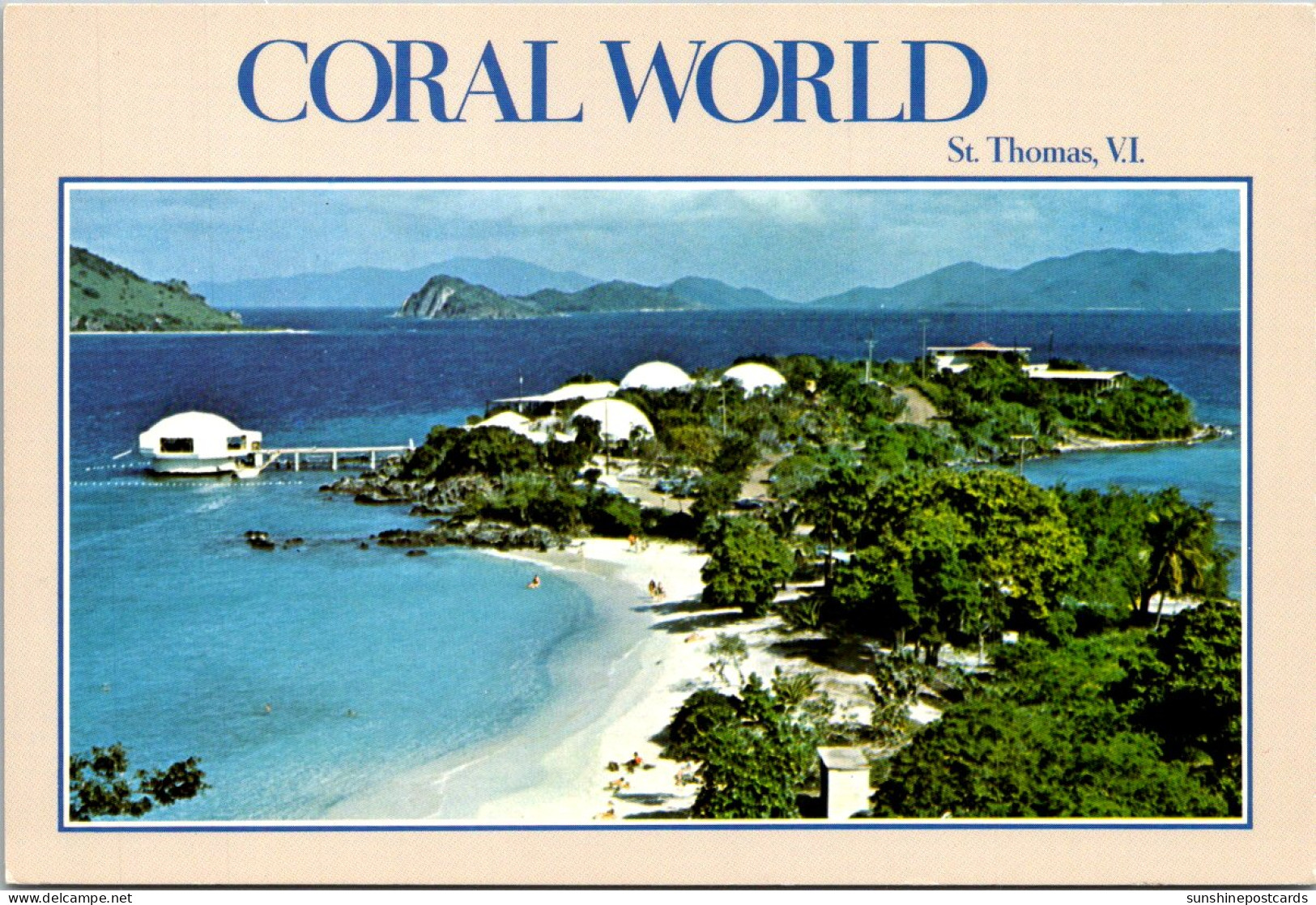 Virgin Islands St Thomas Coki Point Coral World Only Underwater Aquarium In The Western Hemisphere - Virgin Islands, US
