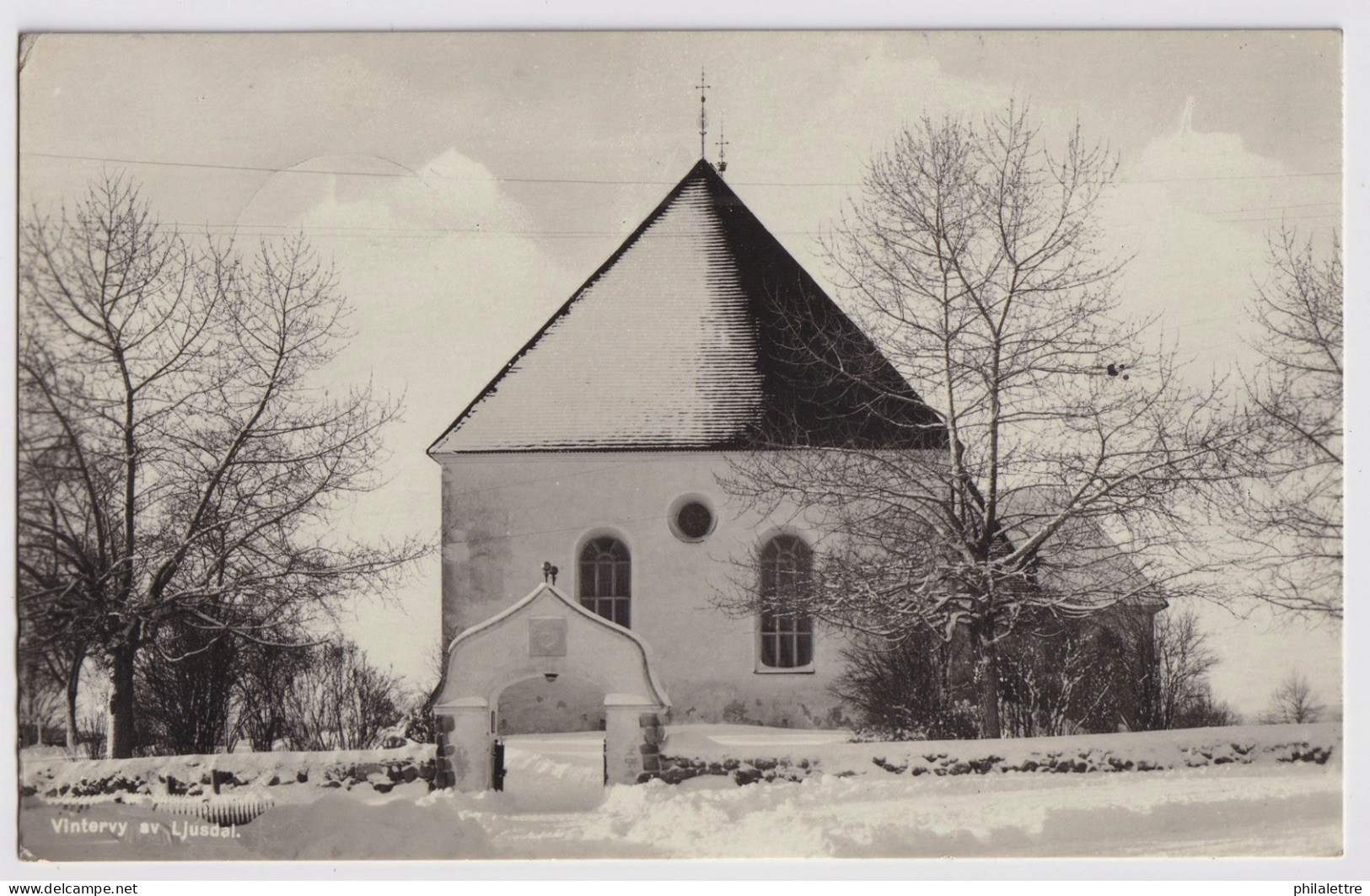 SUÈDE / SWEDEN - 1939 2xFacit F259A On Postcard From Borlänge To Paris - Covers & Documents