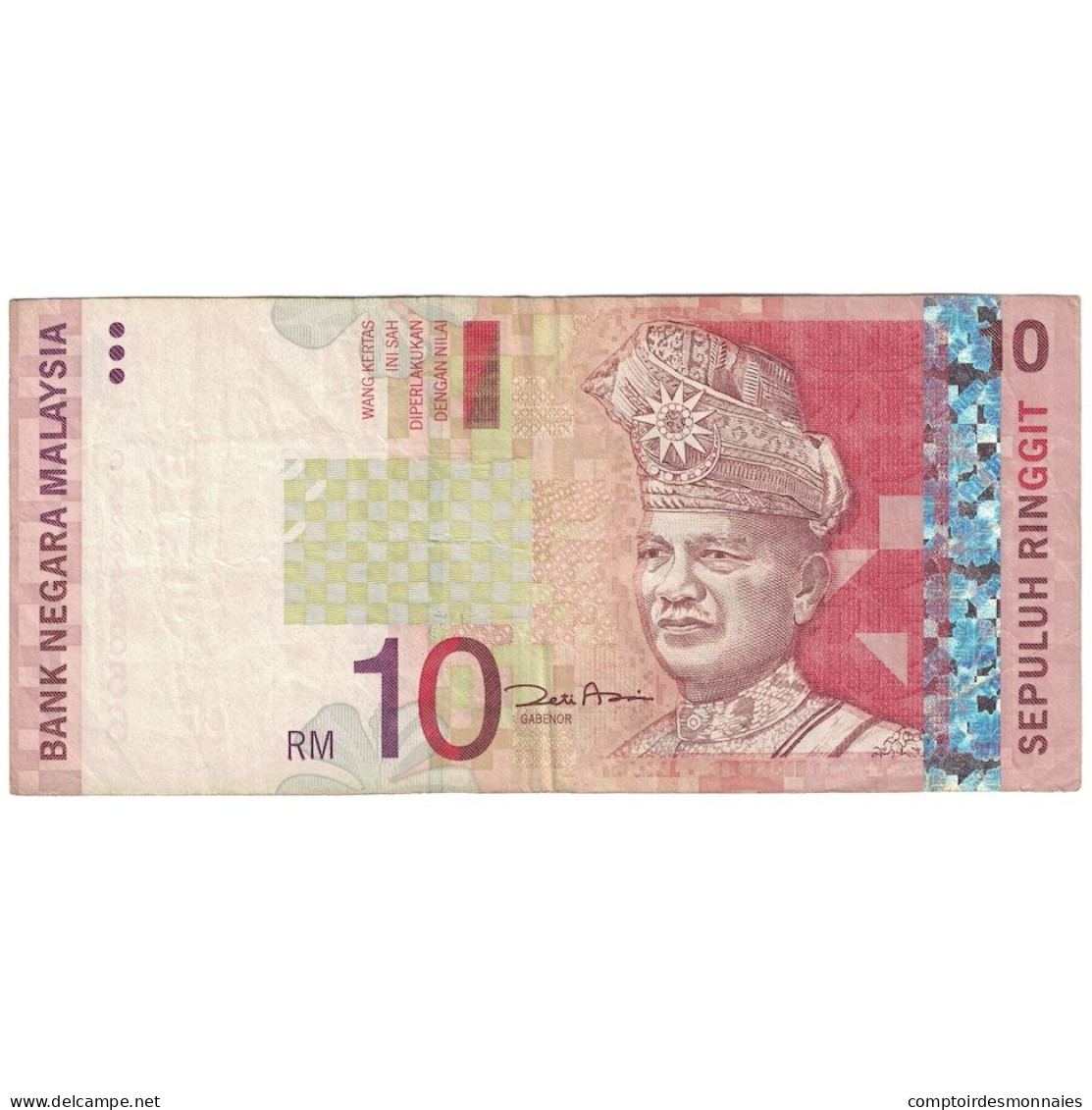 Billet, Malaysie, 10 Ringgit, Undated (2001), KM:42d, TB+ - Malaysie
