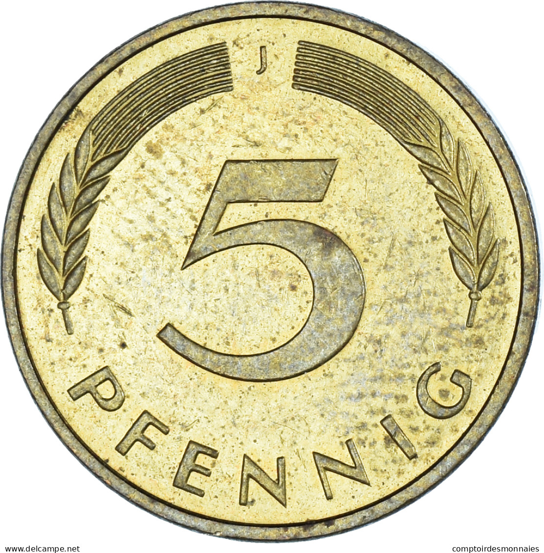 Monnaie, République Fédérale Allemande, 5 Pfennig, 1995 - 5 Pfennig