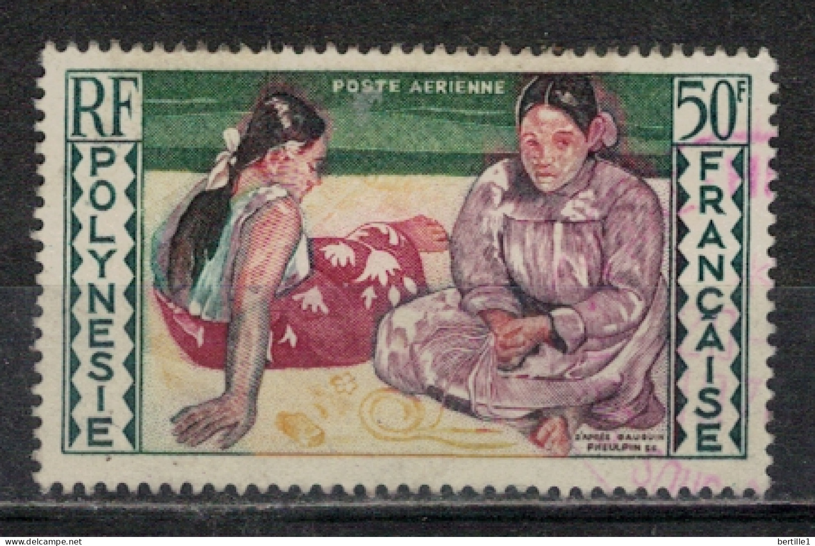 POLYNESIE FRANCAISE             N°  YVERT  PA 2 OBLITERE    ( OB 11/ 29 ) - Used Stamps