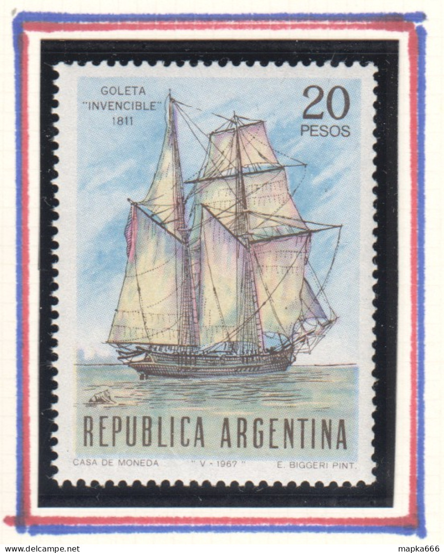 Arg059 1967 Argentina Transport Ships Invincible 1St Michel #963 Mnh - Ongebruikt