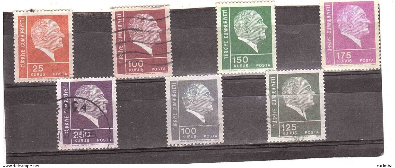 KEMAL ATATURK - Used Stamps