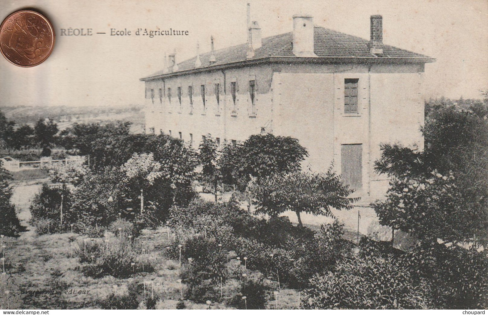 33 - Carte Postale Ancienne  De   LA REOLE    Ecole D'Agriculture - La Réole