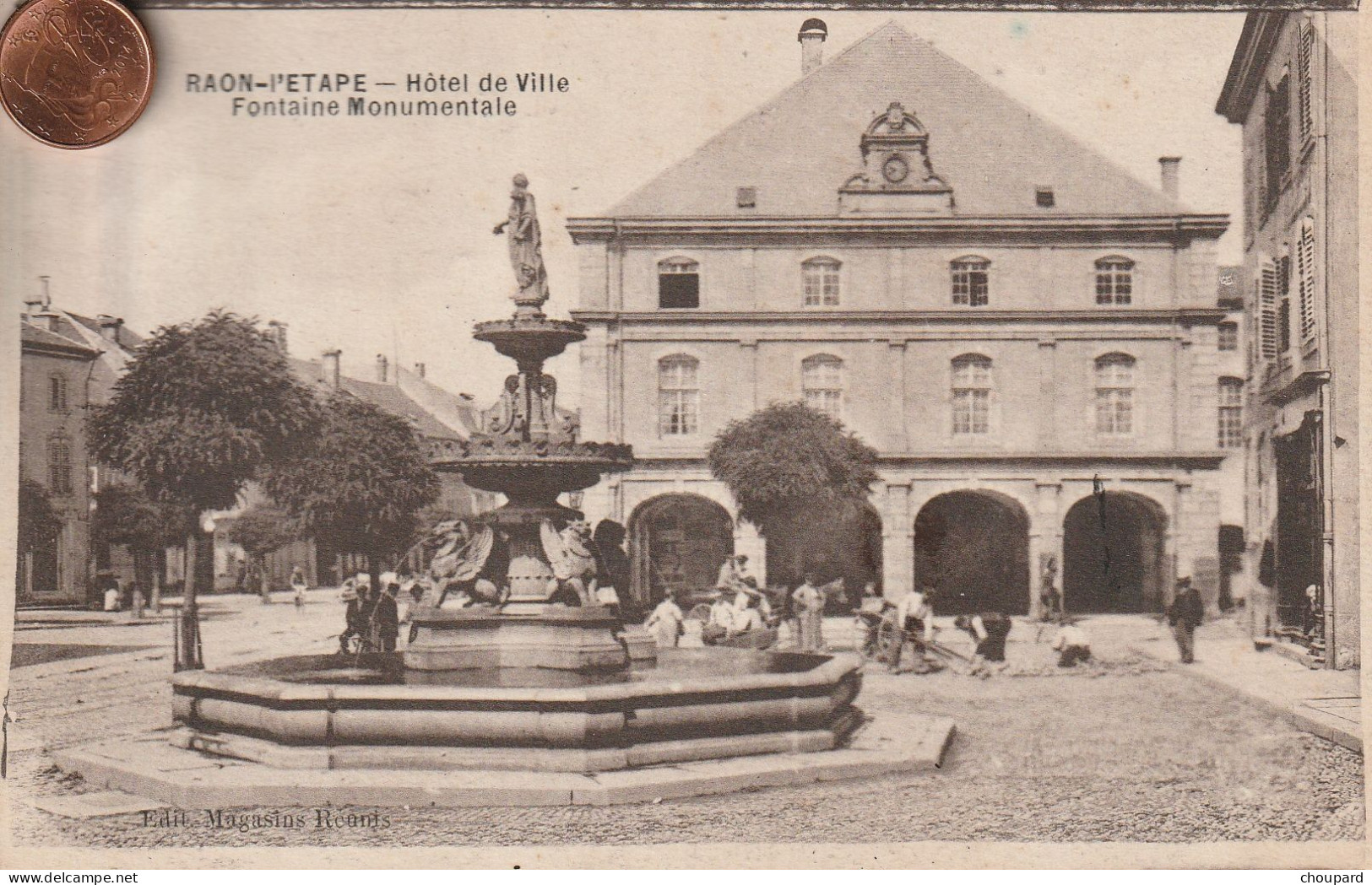 48 - Carte Postale Ancienne  De  RAON L'ETAGE    Hotel De Ville - Altri & Non Classificati