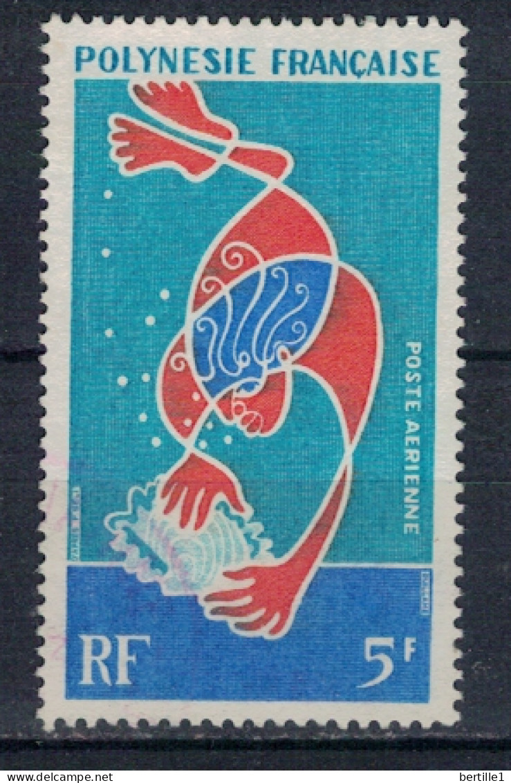 POLYNESIE FRANCAISE             N°  YVERT  PA 35  ( 1 ) OBLITERE    ( OB 11/ 30 ) - Used Stamps