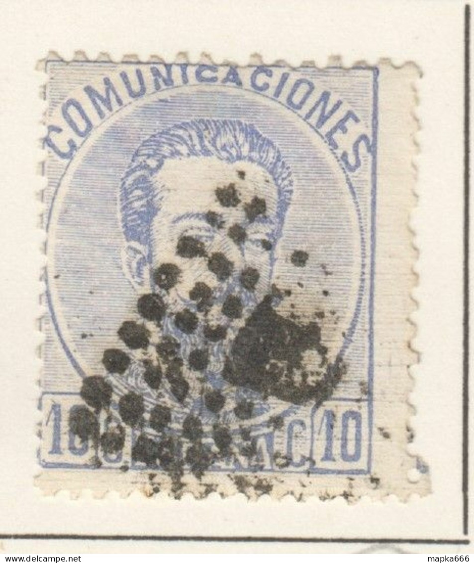 Sp027_2 1872 Spain Kingdom Amadeus I Amadeo 1St Used,Mlh - Used Stamps