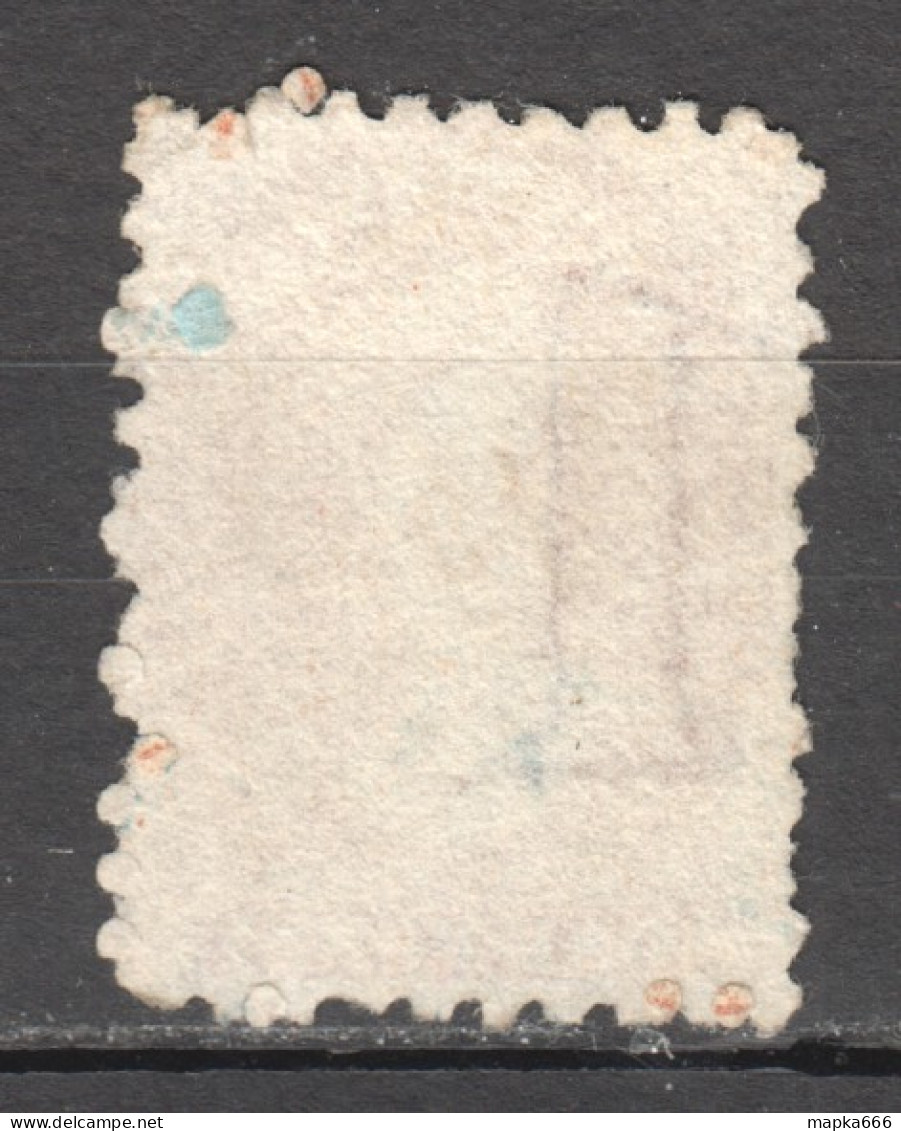 Tas061 1864 Australia Tasmania One Penny Gibbons Sg #92 950 £ 1St Used - Oblitérés