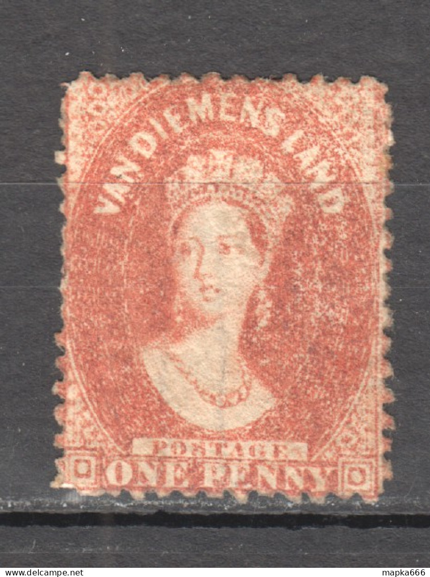 Tas063 1884 Australia Tasmania One Penny Gibbons Harris Launceston Sg #81 50 £ 1St Used - Used Stamps