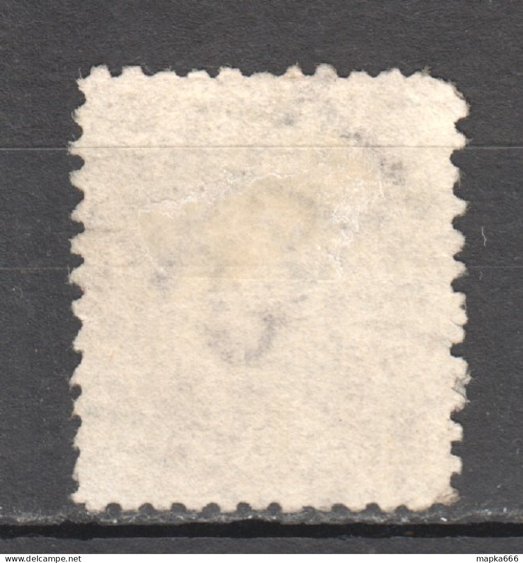 Tas112 1871 Australia Tasmania One Penny Stamped 39 Green Ponds Gibbons Sg #144 1St Used - Used Stamps