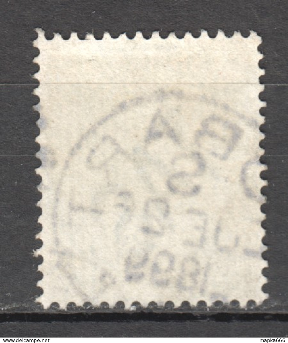 Tas131 1878 Australia Tasmania Two Pence Stamped 1899 Hobart Gibbons Sg #157 1St Used - Used Stamps