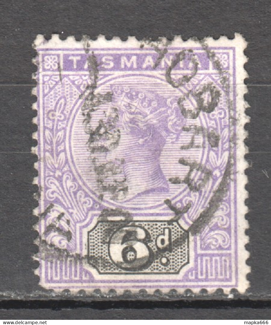 Tas167 1892 Australia Tasmania Gibbons Sg #219 1St Used - Used Stamps