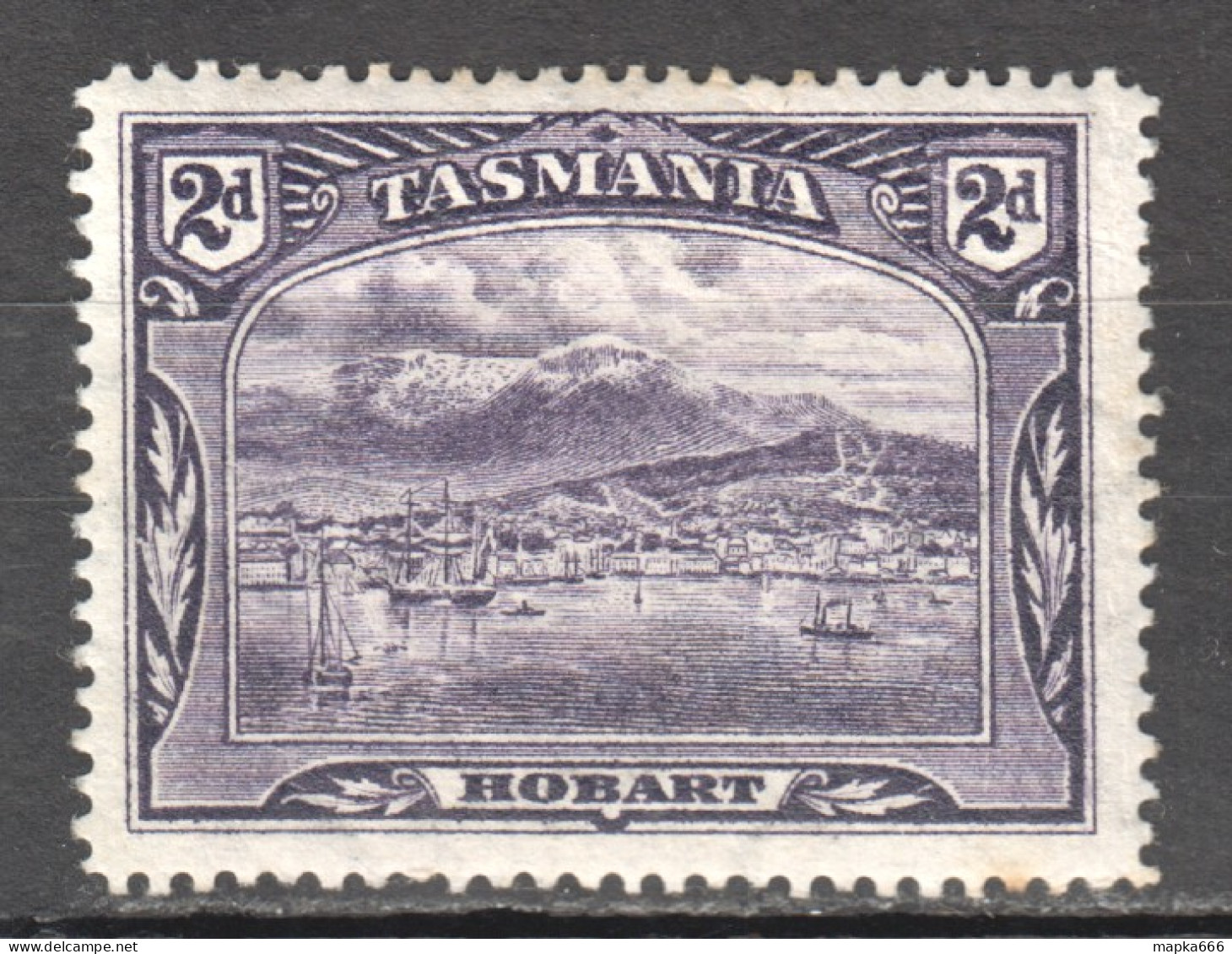 Tas176 1899 Australia Tasmania Hobart Gibbons Sg #231 24 £ 1St Lh - Andere & Zonder Classificatie