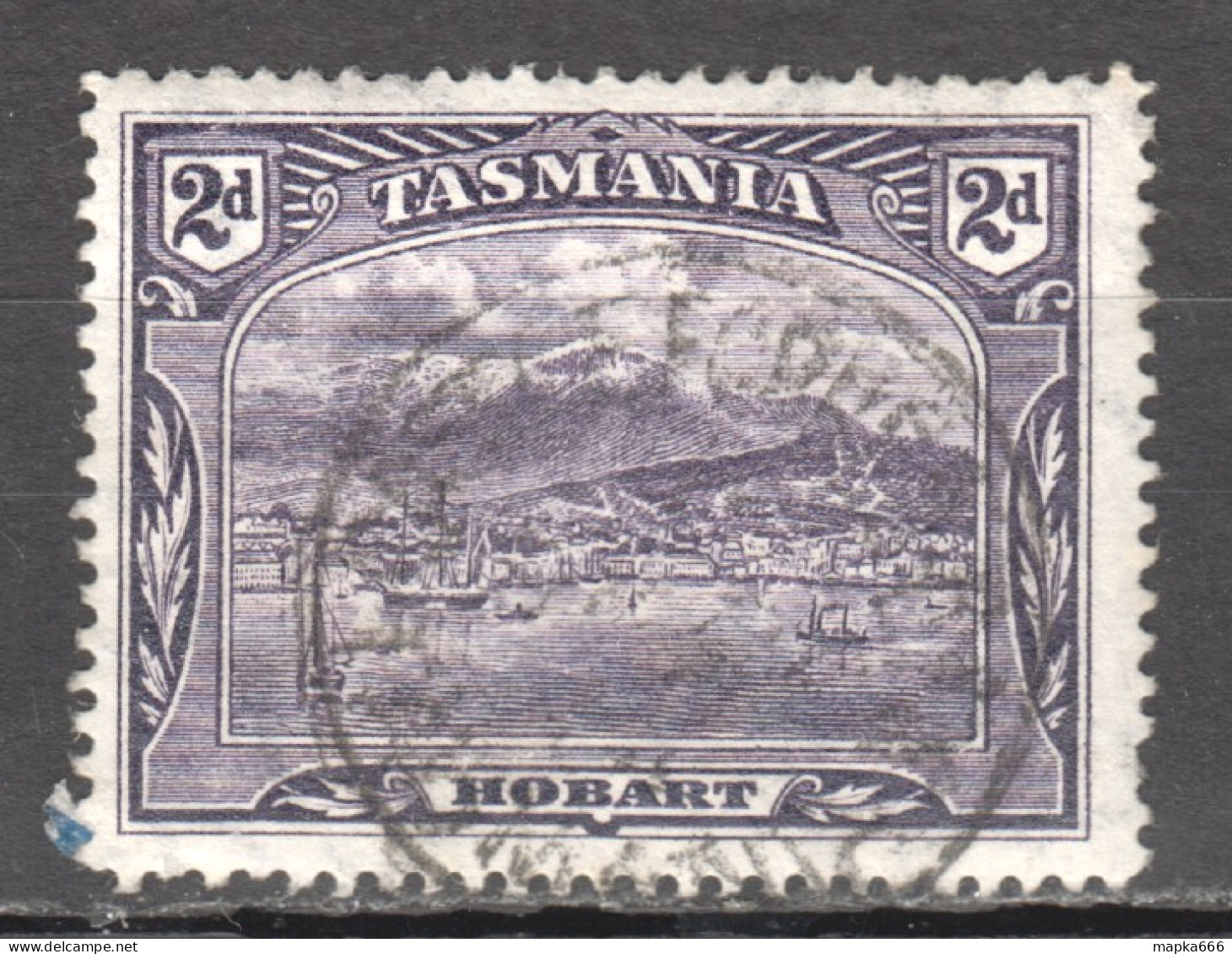 Tas177 1899 Australia Tasmania Hobart Gibbons Sg #231 1St Used - Used Stamps