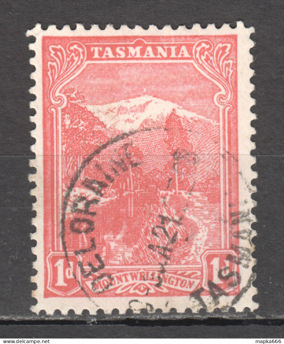 Tas217 1905 Australia Tasmania Oeloraine Gibbons Sg #250 1St Used - Oblitérés