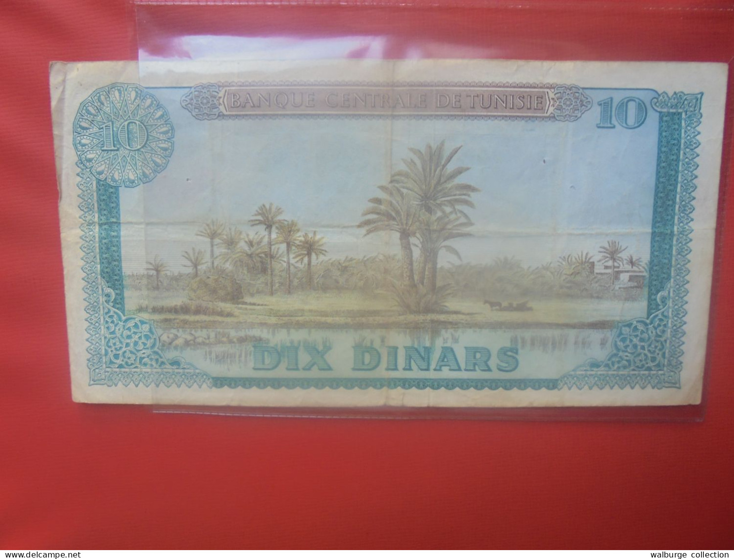 TUNISIE 10 DINARS 1969 Circuler - Tunisia