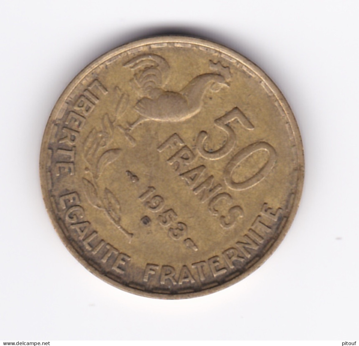50 Francs 1953 B  TTB - 50 Francs