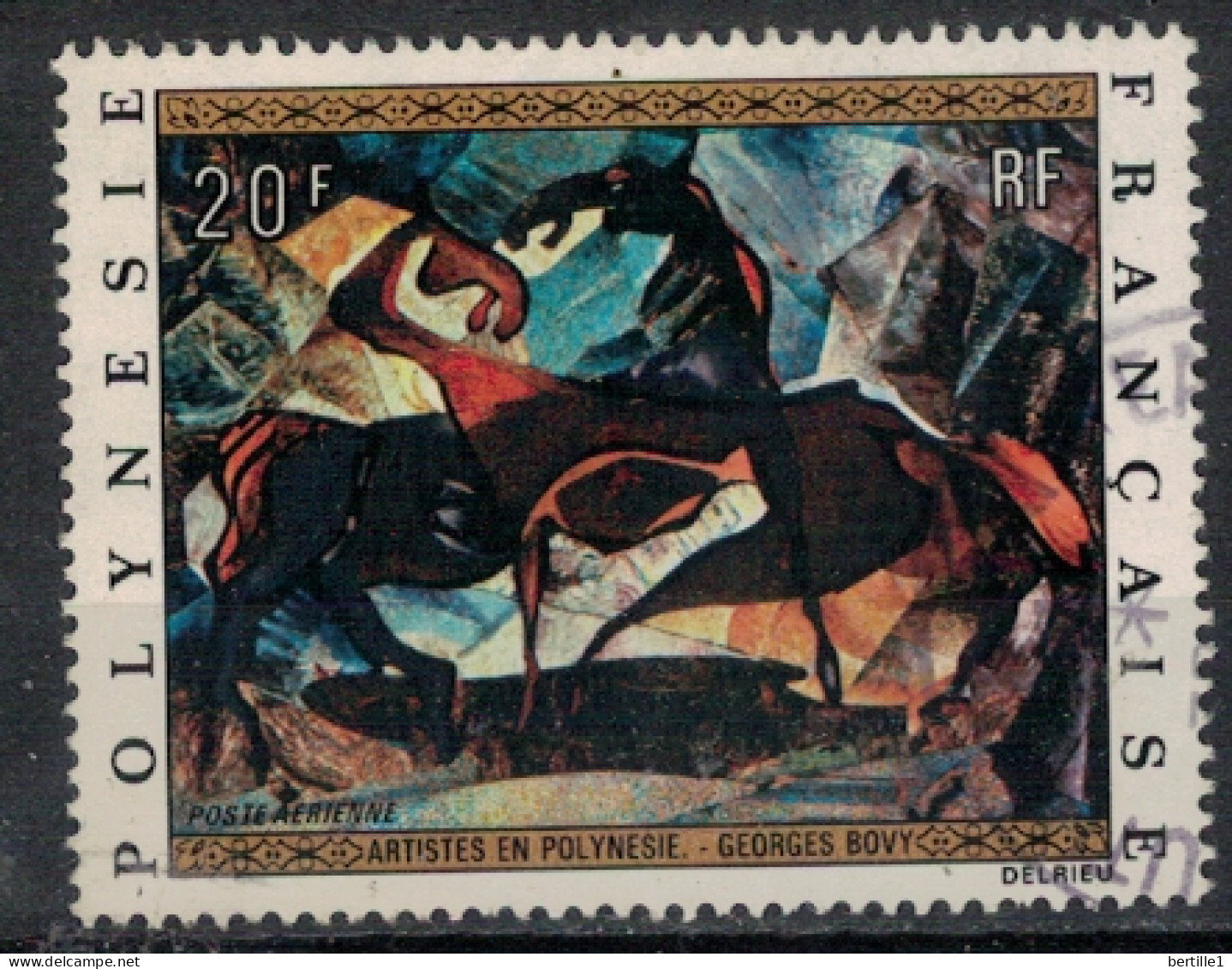 POLYNESIE FRANCAISE             N°  YVERT  PA 65 OBLITERE    ( OB 11/ 30 ) - Used Stamps