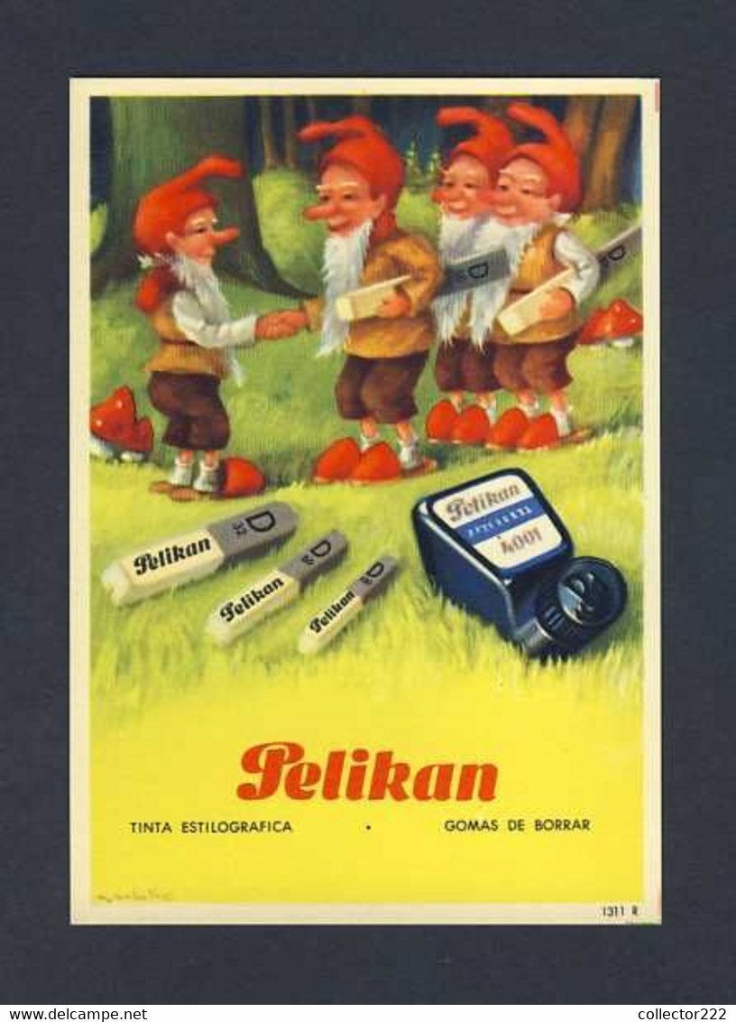 Buvard PELIKAN Num. 1311-R. Encre, Gnomes (Ref. 99696-1311-R) - E