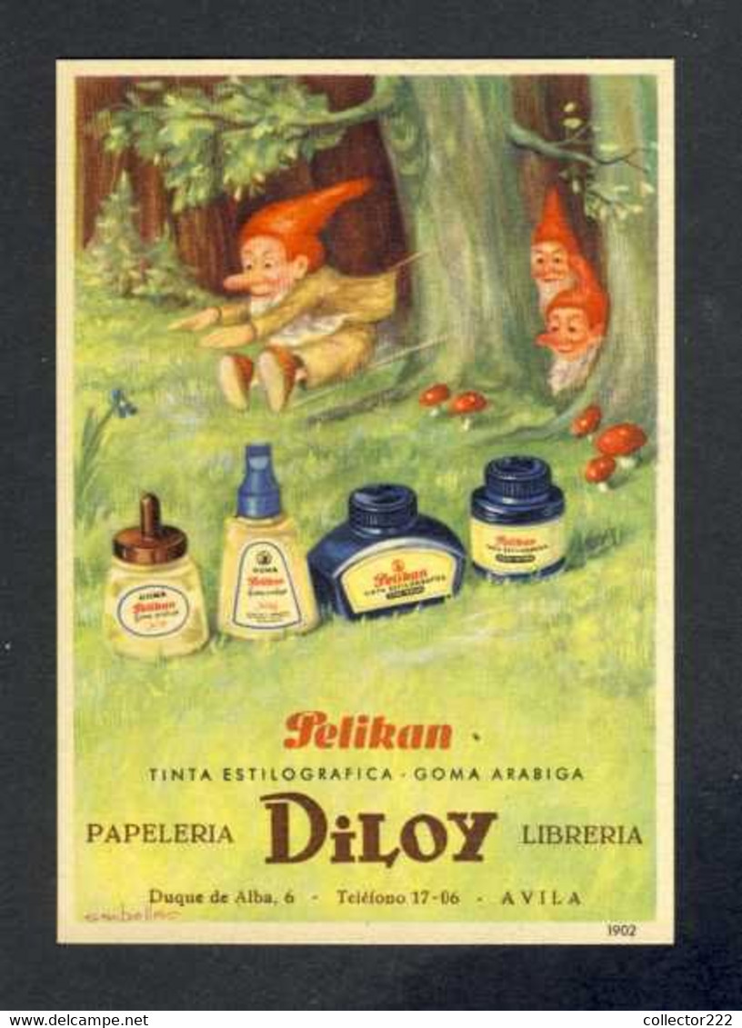 Buvard PELIKAN Num. 1902. Encre, Gnomes (Ref. 99696-1902) - E