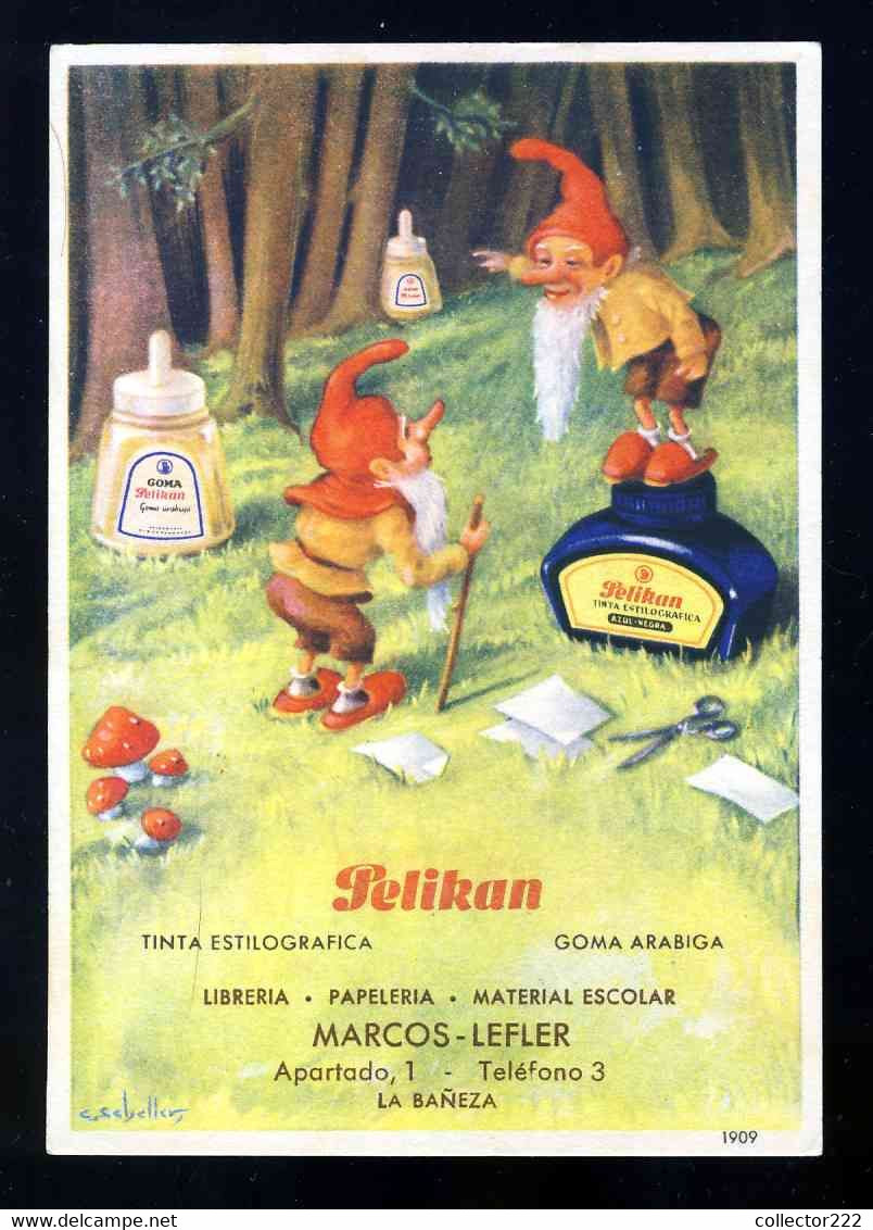 Buvard PELIKAN Num. 1909. Encre, Gnomes (Ref. 99696-1909) - E