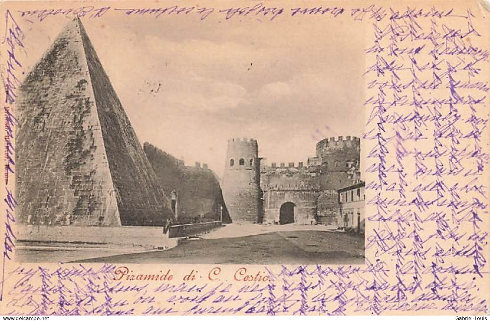 Pizamide Di C. Cestio 1900 Roma Rome - Altri Monumenti, Edifici