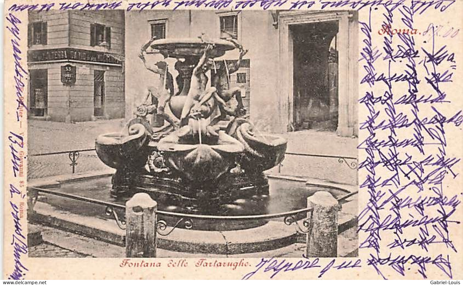 Fontana Delle Tartarughe   Roma Rome 1900 - Autres Monuments, édifices