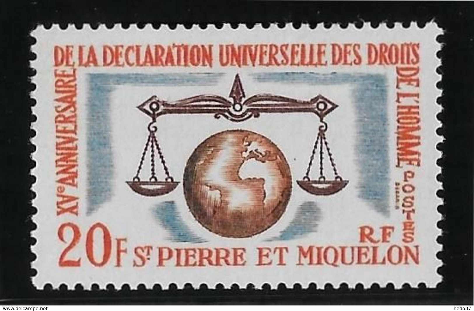 St Pierre Et Miquelon N°370 - Neuf ** Sans Charnière - TB - Unused Stamps