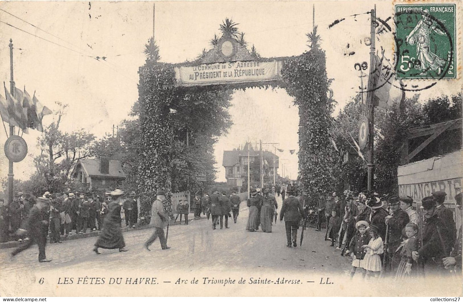 76-LE HAVRE- LES FÊTES DU HAVRE- ARC DE TRIOMPHE DE SAINTE-ADRESSE - Ohne Zuordnung