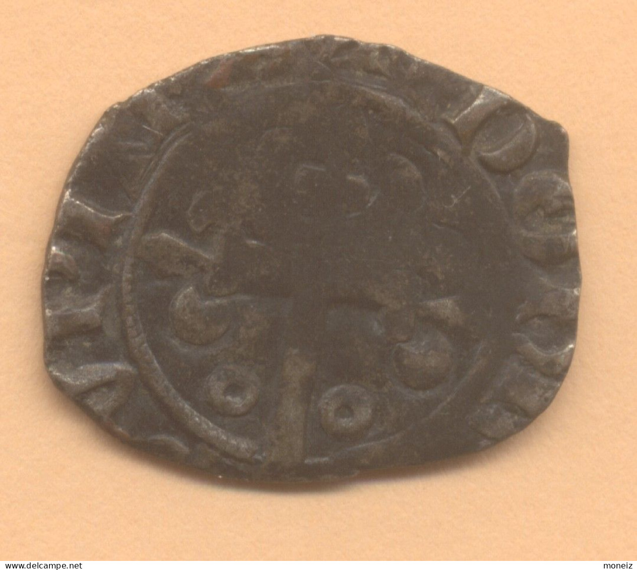 Double Tournois - Philippe VI 1er Type - 1328-1350 Philip VI The Forunate