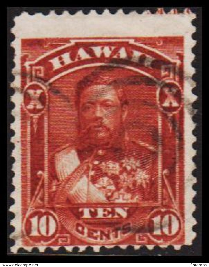 1884. HAWAII. Kalakaua 10 CENTS.  (Michel 35) - JF534928 - Hawaï