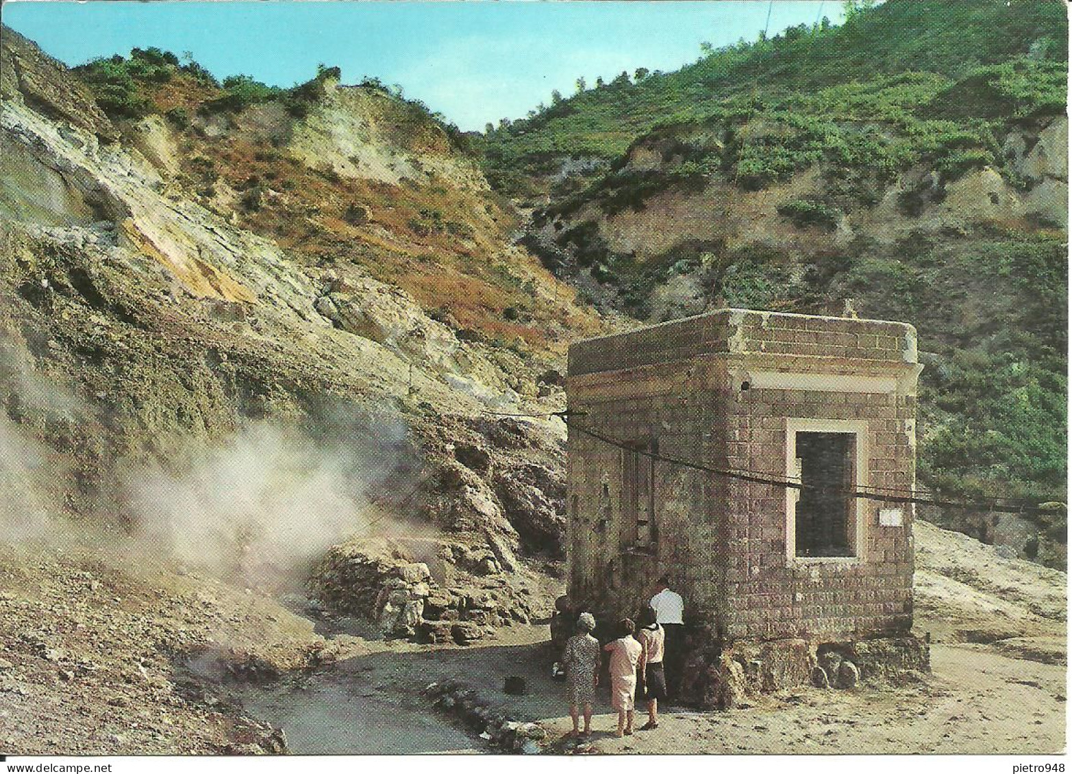 Pozzuoli (Napoli) Solfatara, Osservatorio Forum Vulcani, Observatory, Observatoire - Pozzuoli