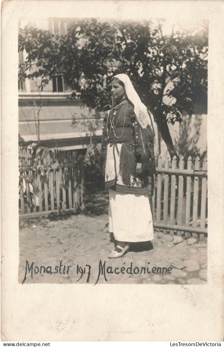 Yougoslavie - Monaster  1917 Macédonienne - Carte Photo -  - Carte Postale Ancienne - Joegoslavië