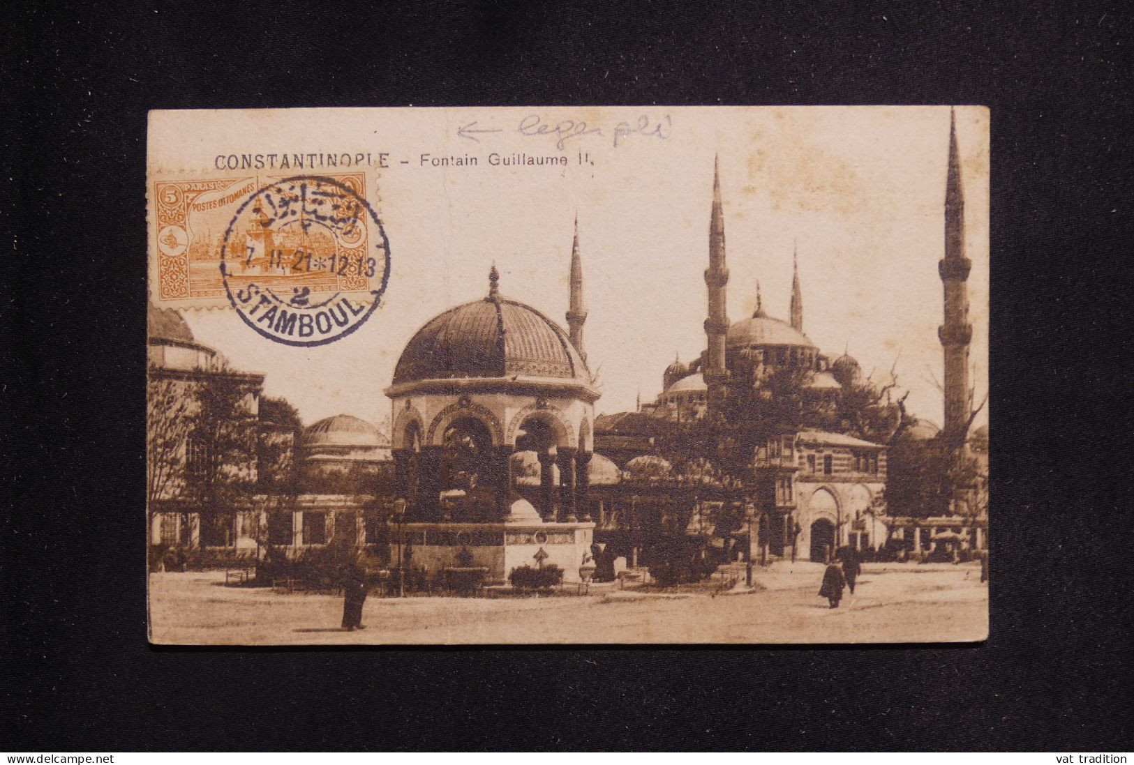 TURQUIE - Affranchissement De Istanbul Sur Carte Postale En 1921 - L 144593 - Briefe U. Dokumente