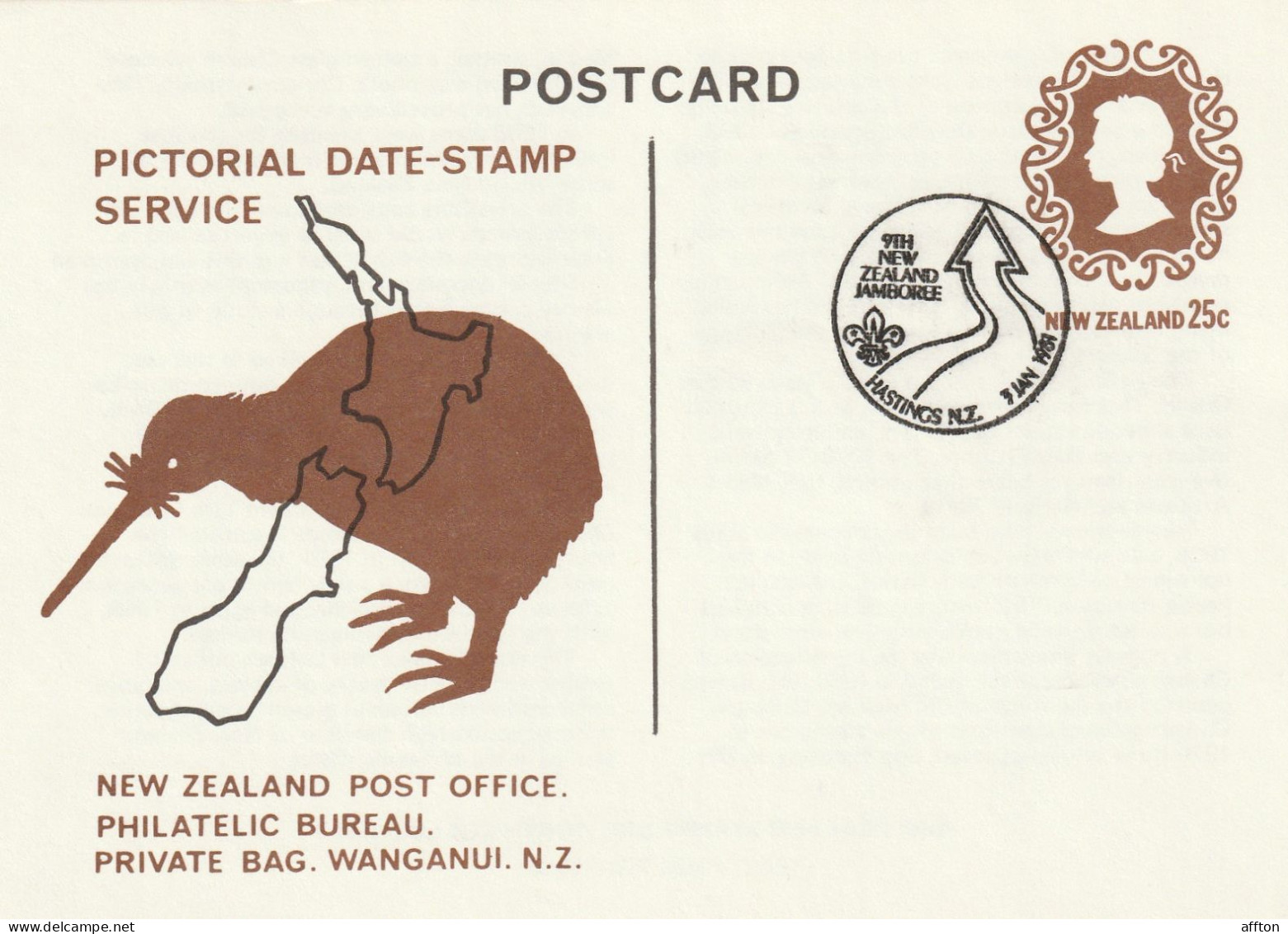 New Zealand Card - Interi Postali