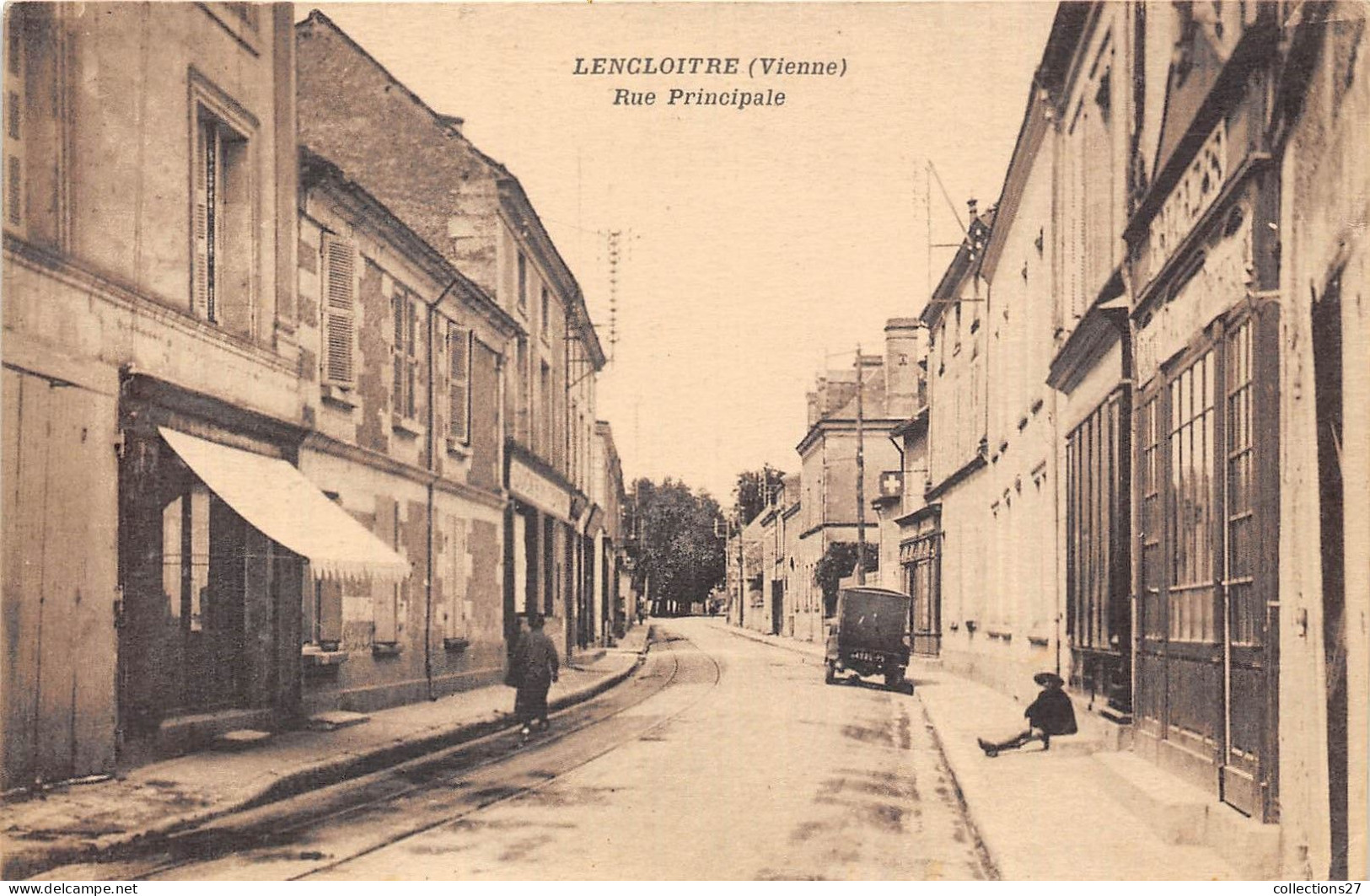 86-LENCLOITRE- RUE PRINCIPALE - Lencloitre