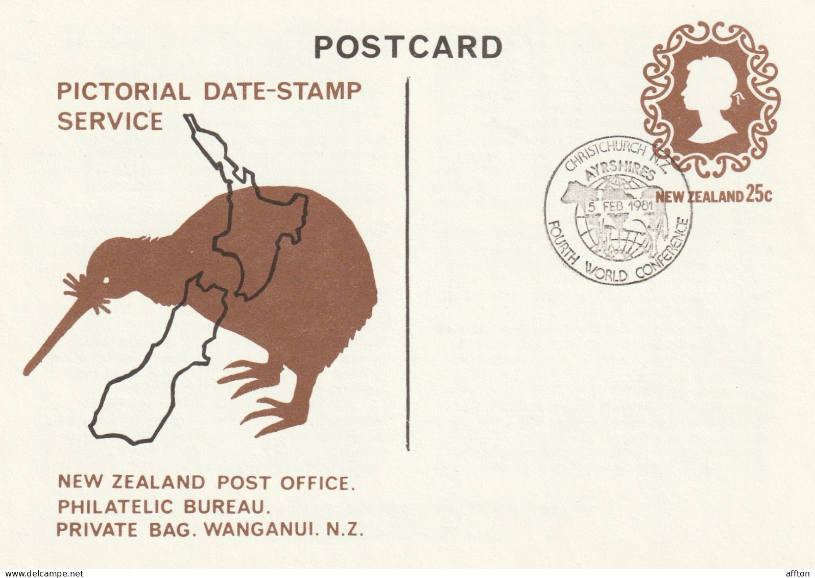 New Zealand Card Cancel - Ganzsachen