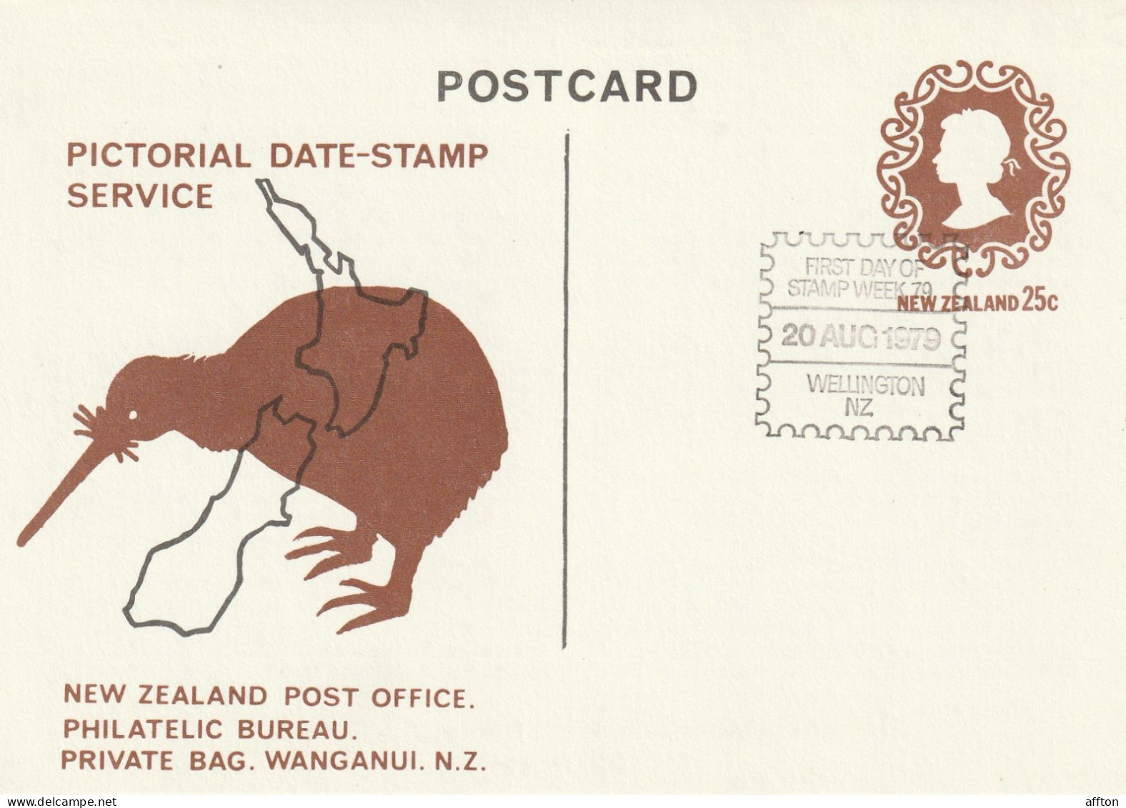 New Zealand Card Cancel - Postal Stationery