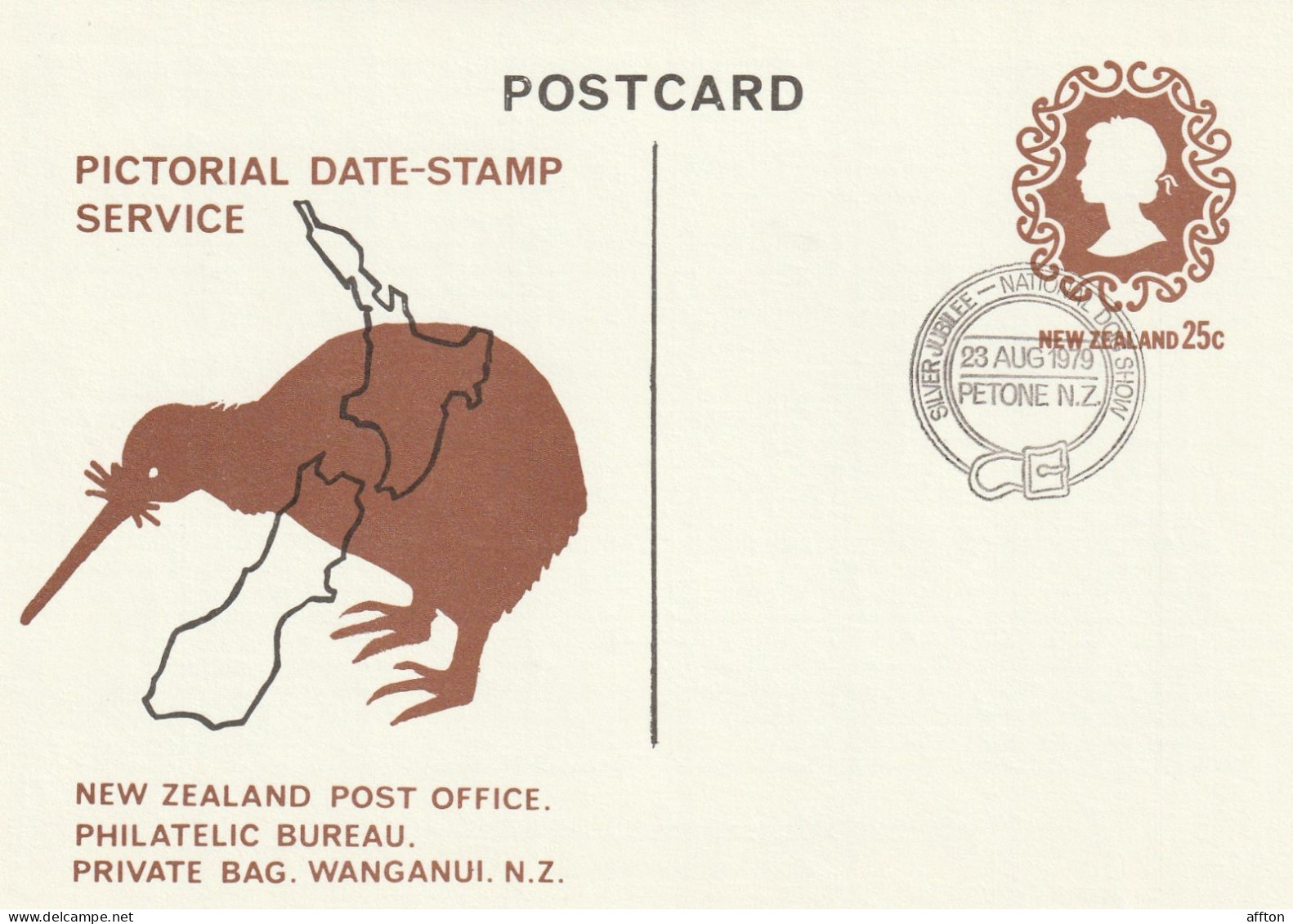 New Zealand Card Cancel - Interi Postali