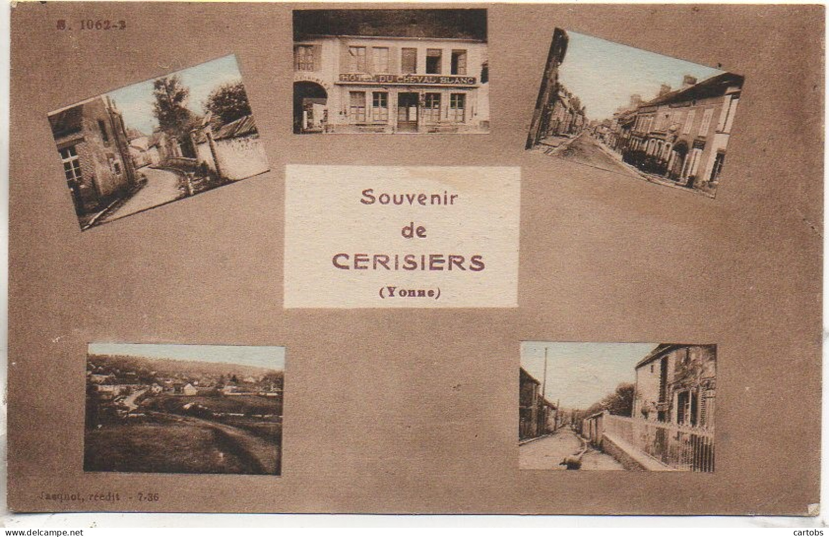 89 Souvenir De CERISIERS   Multivues - Cerisiers