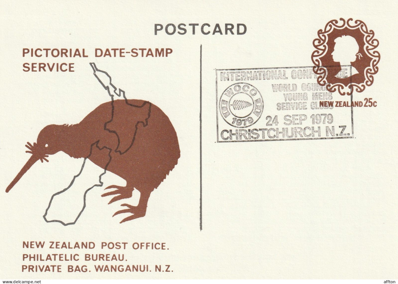 New Zealand Card Cancel - Entiers Postaux